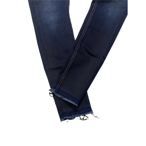 Rag & Bone Blue Raw Hem Dearborn Skinny Jeans- size 27 - Picture 4 of 10